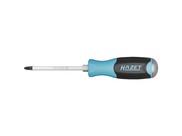 Hazet 811S-PH2 Verkstad Phillips skruvmejsel PH 2 Bladlängd: 100 mm