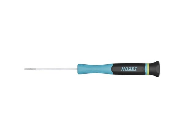 Hazet 811EL-02 Elektrikerns spårskruvmejsel Bladbredd: 2 mm Bladlängd: 60 mm