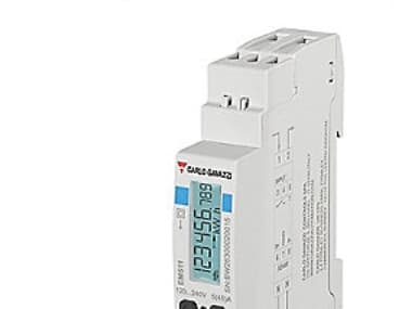 Energiamittari 1-vaihe MID-B 45A suora ModBus DIN 17.5mm