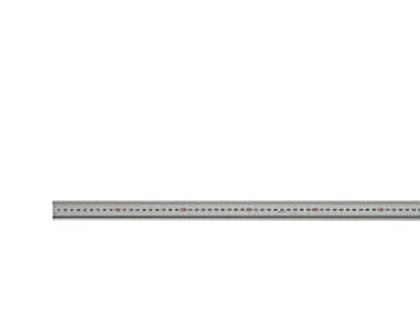 Hultafors stållineal 600mm - Hærdet rustfri stål m/matforkromet overflade m/mm gradering