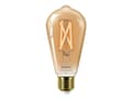 Pikkukuva 2 / 4: Philips Filament-lamppu amber (vastaa 50 W) ST64 E27, Älylamppu, Kulta, Läpikuultava, LED, E27, Valkoinen, 2000 K