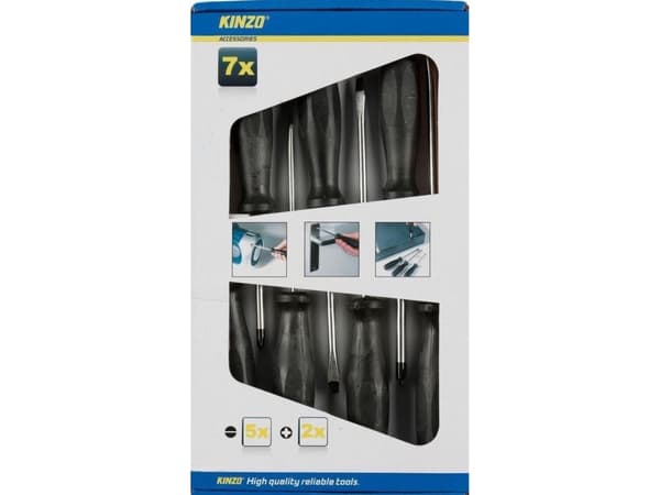 Screwdriver Set Kinzo 7Pcs