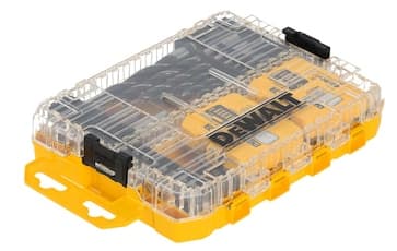 Gražtas Rinkinys 100 vnt. tips PH, PZ, TX, wood and metal drill bits, Medium Tough Case, DeWALT [DT70785-QZ]