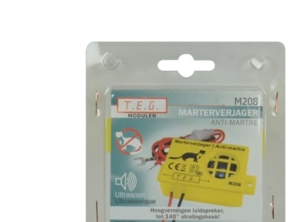 Ultralydsskræmmer til skadedyr 12V
