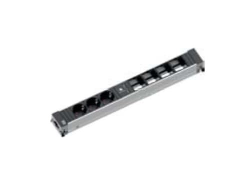 Bachmann 909.0057, 3 AC-pistorasia(a), Alumiini, Musta, Harmaa, 5.2 V, 444 mm, 1 kpl