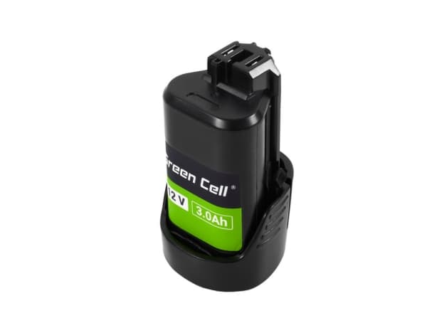 Green Cell Green Cell Green Cell 1600A00X79 batteri for Bosch GBA 12V elektroverktøy 3Ah 12V