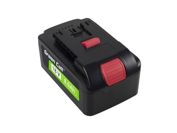 Green Cell PTBO18V8, Svart, Litium-Ion (Li-Ion), 8 Ah, 18 V, 870 g