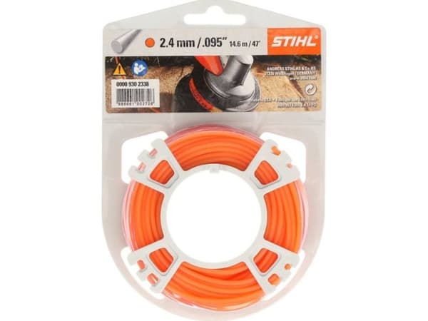 Stihl 00009302338, Trådkuttersnor, Hvit, 14 m, 1 stykker, 2,4 mm