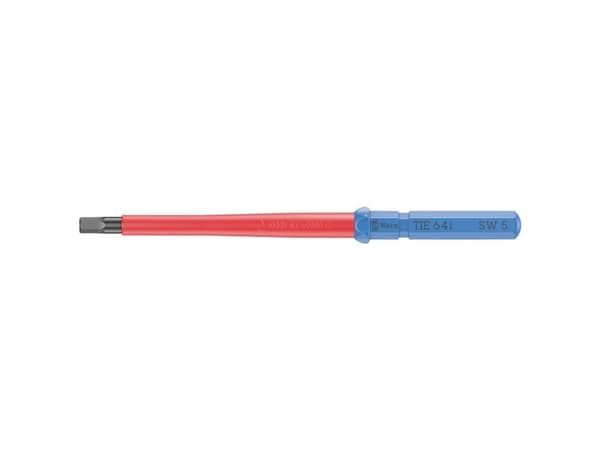 Wera Kraftform Kompakt VDE 64 i 5,0 x 157 mm TIE Elektriker Unbrako Utbytbart blad 5,0 mm