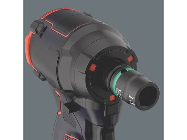 Wera 9607, Sats med slaghylsor, Multifärg, 10 huvuden, 3/8", Metrisk, 10,13,15,16,17,18,19,21,22,24 mm
