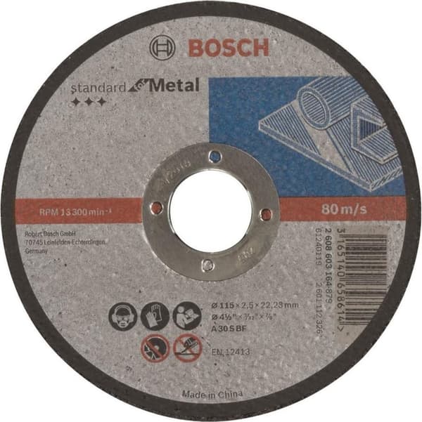 Skæreskive højre Standard til Metal A 30 S BF, 115 mm, 22,23 mm, 2,5 mm 1.