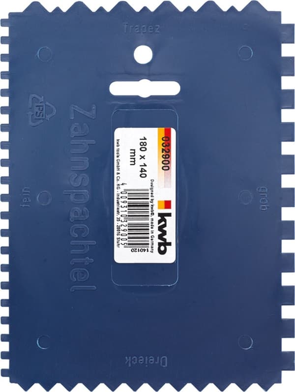 KWB tandad spackel - Plast - 140x180mm