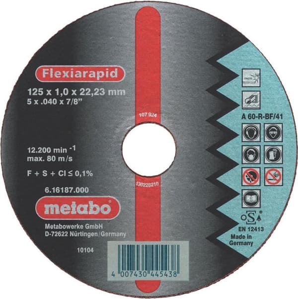 Metabo 616183000 Flexiarapid Kapskiva - 150 x 1,6 x 22,23 mm