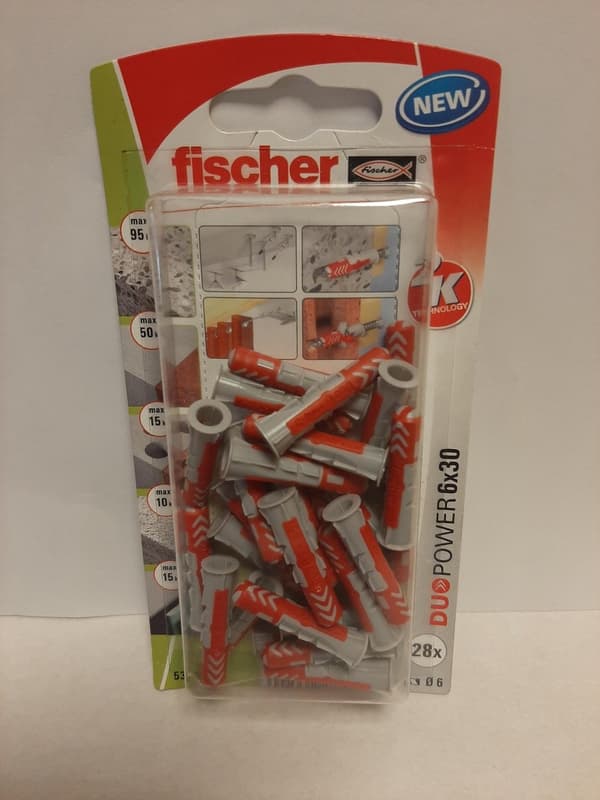 Dubbar Fischer DuoPower 534993 Ø 6 x 30 mm nylon
