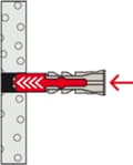 Miniatyrbild 11 av 11: Dubbar Fischer DuoPower 534993 Ø 6 x 30 mm nylon