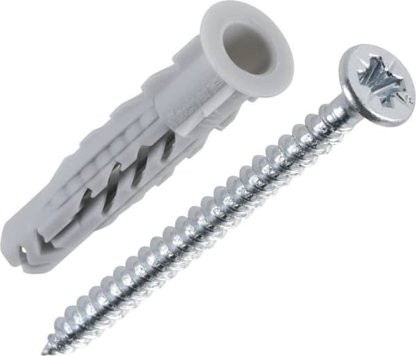 Pluggar med PZ skruv UX Fischer D5xL30mm 10 st