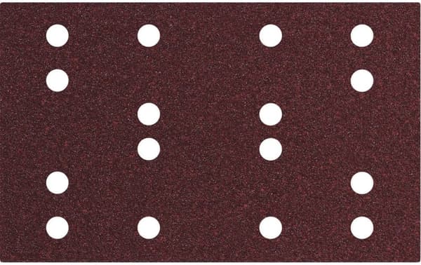 Metabo självhäftande slipskivor 80 x 133 mm, P 180, 16 hål, med kardborre (SRA) 635195000 (6351)