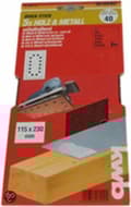 Miniatyrbillede 2 af 2: KWB slibebånd 115 x 230 mm - Korn 80 - 818908 - 5 stk.