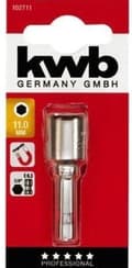 Miniatyrbild 1 av 4: KWB - Bitshylsa - 11 mm - 1/4" sexkantskaft - magnetisk - 102711