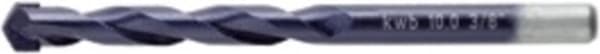 kwb 051340 Glas- og keramikboringer 1 stk 4 mm Totallængde 75 mm Cylinderaksel 1 stk.