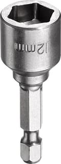 Miniatyrbillede 1 af 4: kwb 102712 Topnøgle indsats 12 mm 1 stk sekskant