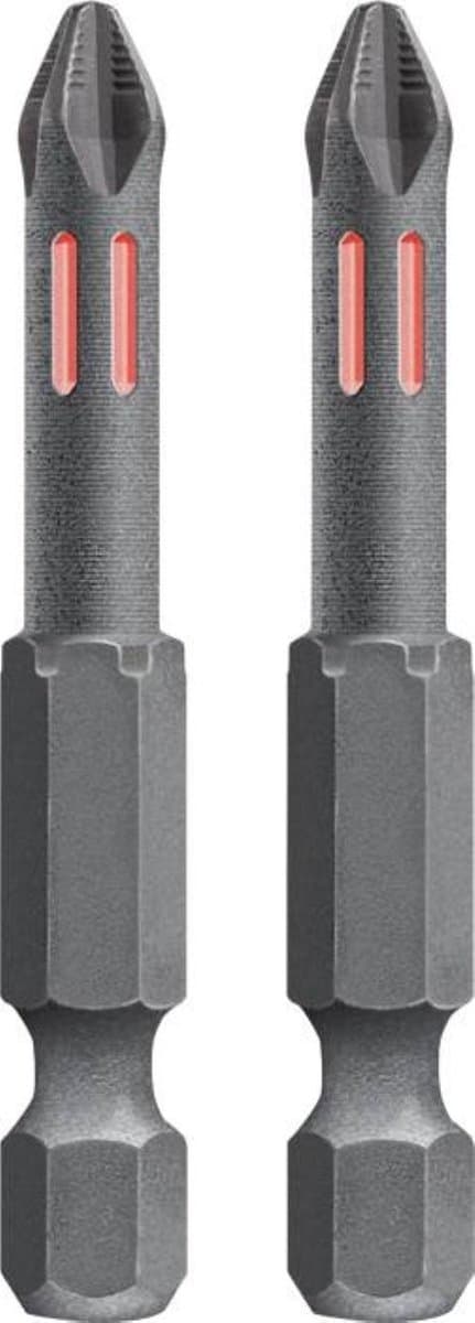 KWB torsionsbitssats - PZ3 Pozidriv 3 - Längd 50 mm - Högt vridmotstånd - 122153 - 2 st.