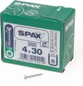 Miniatyrbillede 1 af 10: Spax spånpladeskrue Forzinket Torx 4,0 x 30 (200)