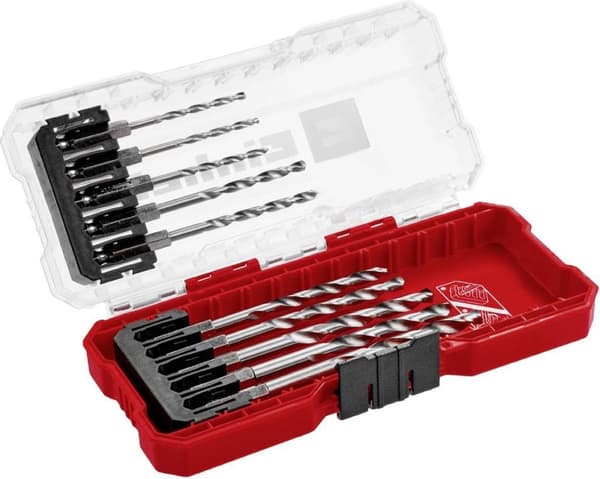 Einhell 108723 spiralborrset i metall 10 delar 2 mm, 2,5 mm, 3 mm, 3,5 mm, 4 mm, 4,5 mm, 5 mm, 5,5 m