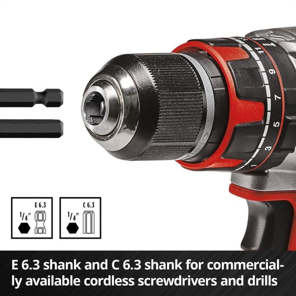 Einhell bit sæt - 42 dele - M-CASE