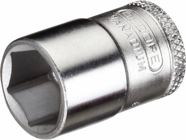 Gedore 30 19 Dobbelt kort 3/8' sekskantet UD profil 19mm - 6234740