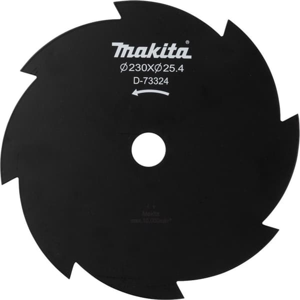 Makita D-73324 buskrydder Skæreblad 230x25,4x1,8 mm 8-tænder