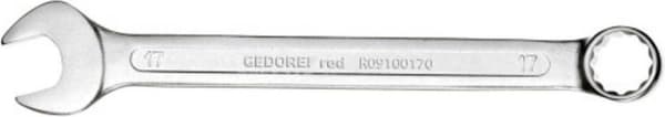 Gedore RED R09100170 Ring/öppen skiftnyckel - böjd - 17 x 210 mm