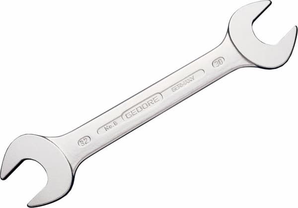 Dobbelt gaffelnøgle DIN 3110 19x22mm GEDORE
