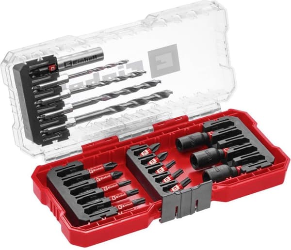 Einhell 108709 Topnøgle bit sæt 1/4 (6,3 mm) 18 stk.