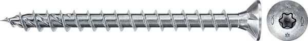 Fischer Power-Fast II 670158 spånskiva skruvar 4 mm 45 mm T-profil stål galvaniserat 1000 stycken (670