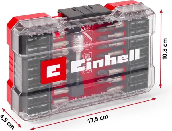 Einhell bit sæt - 33 dele - M-CASE