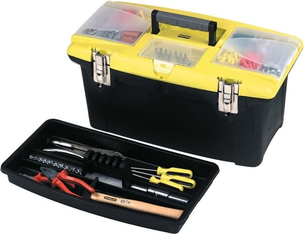 Black & Decker Essential værktøjskasse + organizer 16Z| 132219 (STST75785-1)