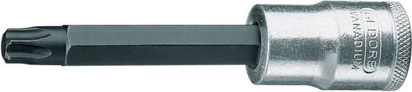 Gedore ITX 19 L T45-100 6155870 Indvendig seksrund (TX) skruetrækkerfatning 7,82 mm T 45 1/2 (12,5 mm)