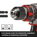Miniatyrbild 2 av 11: Einhell 109053 Borr- och bitssortiment 40 st