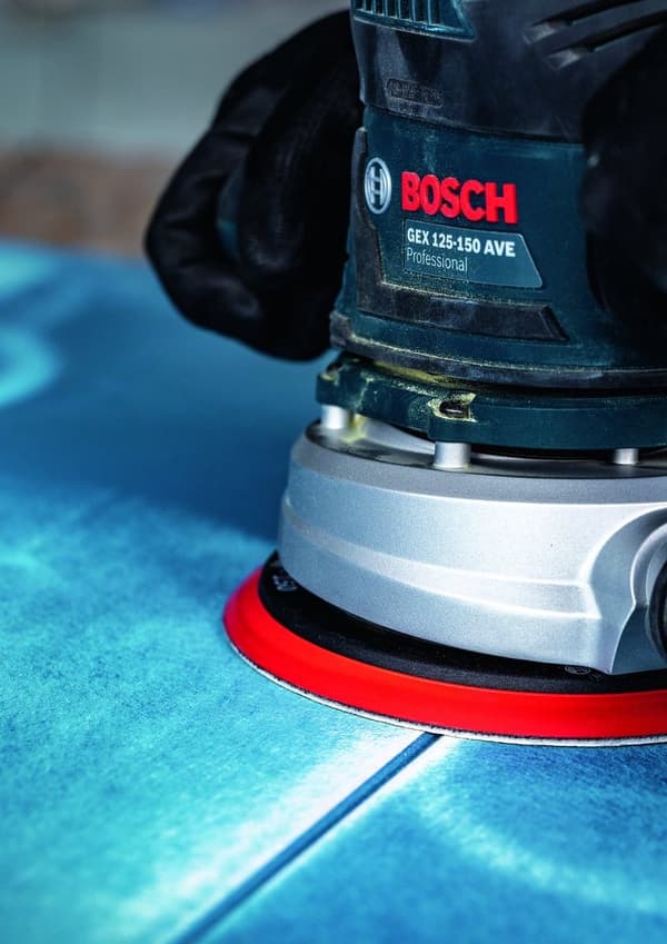 Bosch slipskiva Ø 125mm, K240, 50 st 8-hål, C470, Trä+Färg EXPERT (2608900914)
