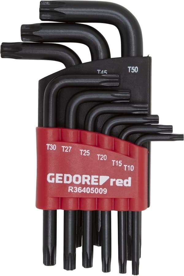 Gedore RØD R36405009 Vinkelskruetrækkersæt