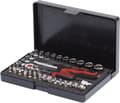 Miniatyrbillede 1 af 5: KS Tools 918.0640 1/4" CHROMEplus Topnøglesæt, 40 stk.
