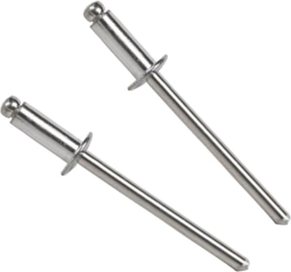 Gesipa 1454615 Standard blind jack søm - Fladt hoved - ST/ST - 5,0 x 12 mm (500 stk.)