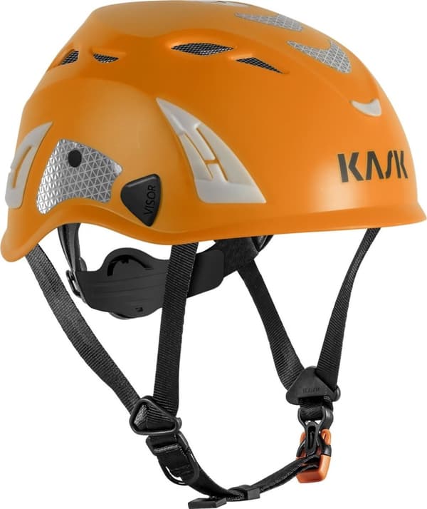 Kask Superplasma AQ - klimahjelm til industrielt udstyr i high-viz orange