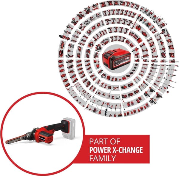 Einhell TE-BF 18 Li-Solo akku båndfil 4461000 akku båndsliber med tilbehør, uden batteri, z