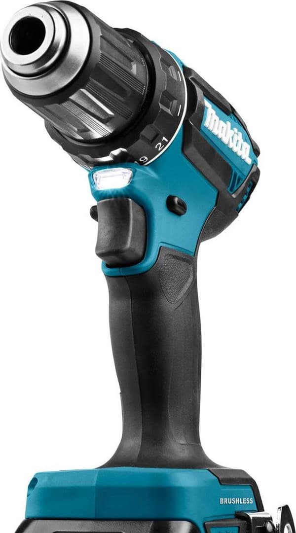 Makita DDF485ZJ 18V Li-Ion batteridrevet bore-/skruetrækkerhus i Mbox - børsteløs