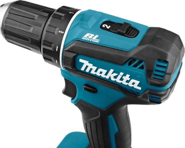 Makita DDF485ZJ 18V Li-Ion batteridrevet bore-/skruetrækkerhus i Mbox - børsteløs