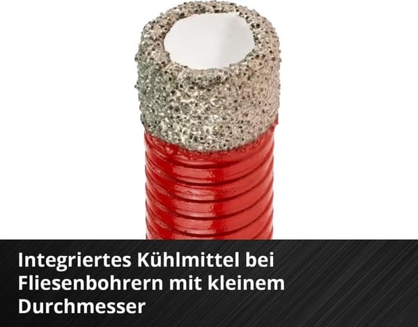 Einhell 500400 Fliseboresæt 7-delt 6 mm, 8 mm, 10 mm, 12 mm, 14 mm M14 1 sæt(er)