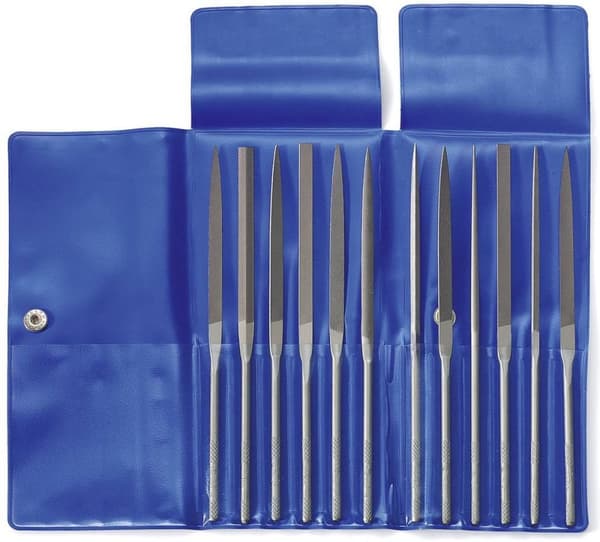 Dick 21001430 Nålfilset lock 3, 12 stycken i plastpåsar Längd 140 mm 1 set(ar)
