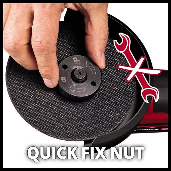 Einhell TP-AG 18/125 CE Q Li - Solo Power X-Change Professional 4431155 akku vinkelsliber 125 mm 1